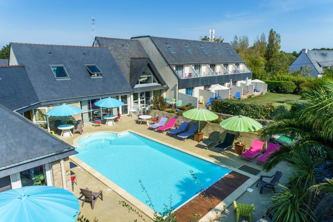 L'Hippocampe Hotell Plouharnel Eksteriør bilde